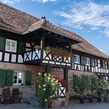 Chambres D'Hotes De Charme A La Ferme Freysz Quatzenheim Exteriör bild
