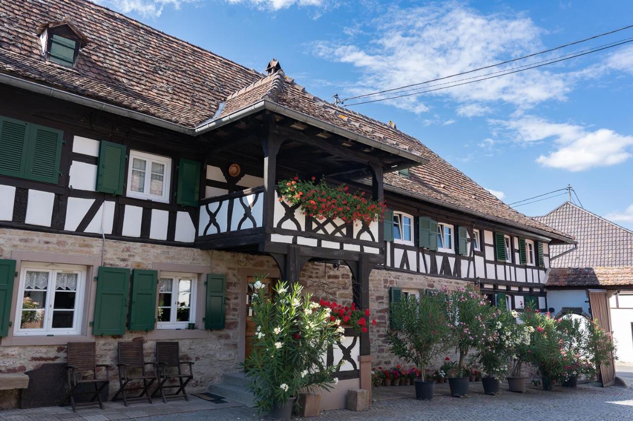 Chambres D'Hotes De Charme A La Ferme Freysz Quatzenheim Exteriör bild