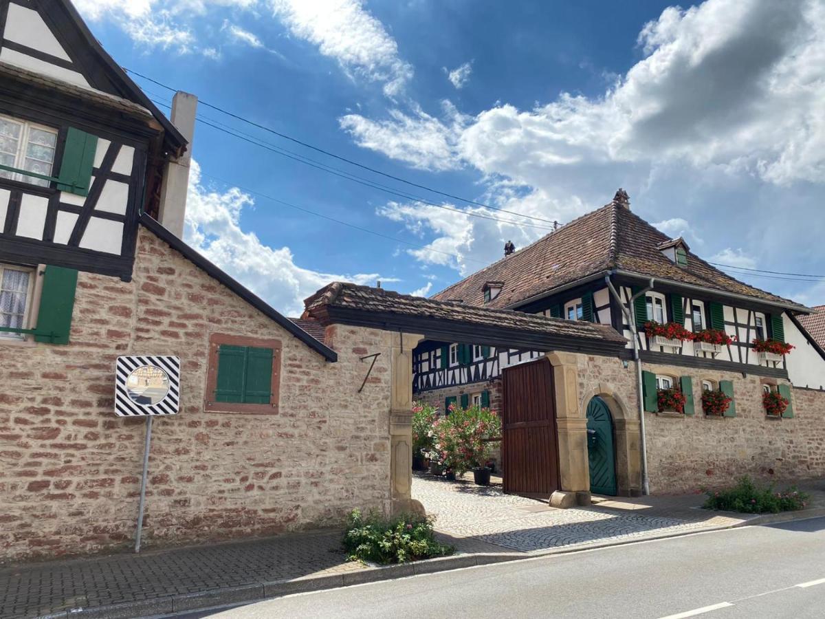 Chambres D'Hotes De Charme A La Ferme Freysz Quatzenheim Exteriör bild
