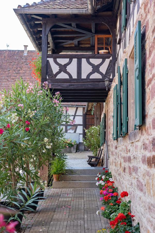 Chambres D'Hotes De Charme A La Ferme Freysz Quatzenheim Exteriör bild